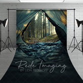 Aperturee - Aperturee Summer Mottled Tree Shadow Tent Sweep Photo Backdrop